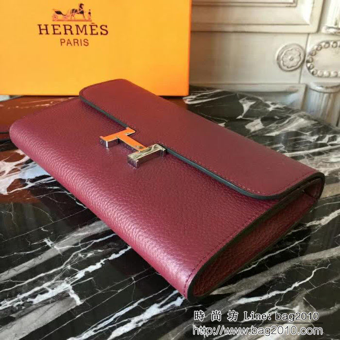 HERMES愛馬仕 最新款 高品質 牛皮手拿包 812-1 JD1046